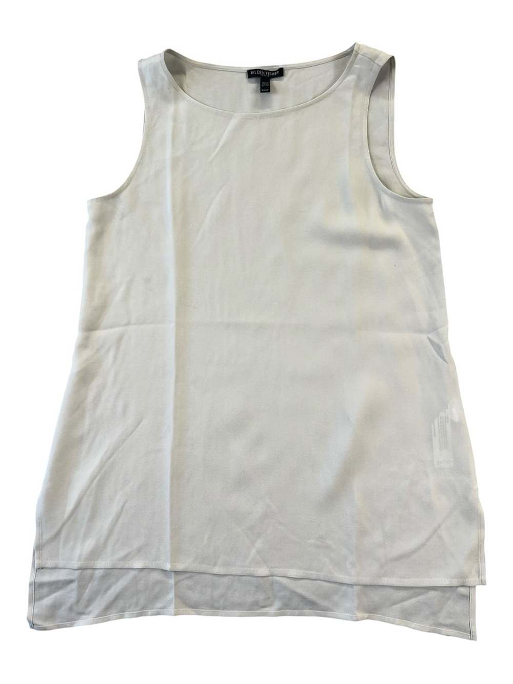 Eileen Fisher Cream Silk Tank